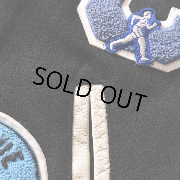 画像13: 1970s WHITING 袖レザースタジャン　 "MADE IN USA"　 表記42  (13)