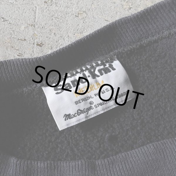 画像2: 1980-90s SAND-KNIT リバースウィーブTYPE カレッジスウェット　 "MADE IN USA"　 表記M  (2)