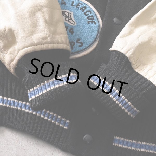 画像17: 1970s WHITING 袖レザースタジャン　 "MADE IN USA"　 表記42  (17)