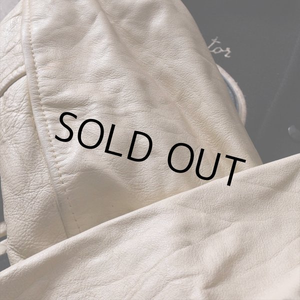 画像16: 1970s WHITING 袖レザースタジャン　 "MADE IN USA"　 表記42  (16)