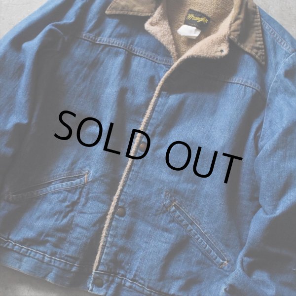 画像5: 1970s Wrangler 257MJL デニムボアジャケット　 "MADE IN USA"　 表記42L  (5)