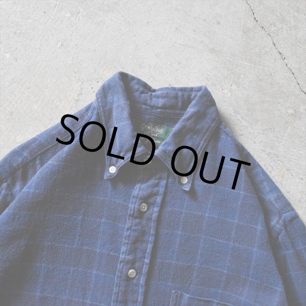 画像4: GITMAN BROS.× J.CREW ネルBDシャツ　 "MADE IN USA"　 表記M  (4)