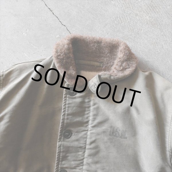 画像4: 1950s US.NAVY N-1デッキジャケット　 表記38  (4)