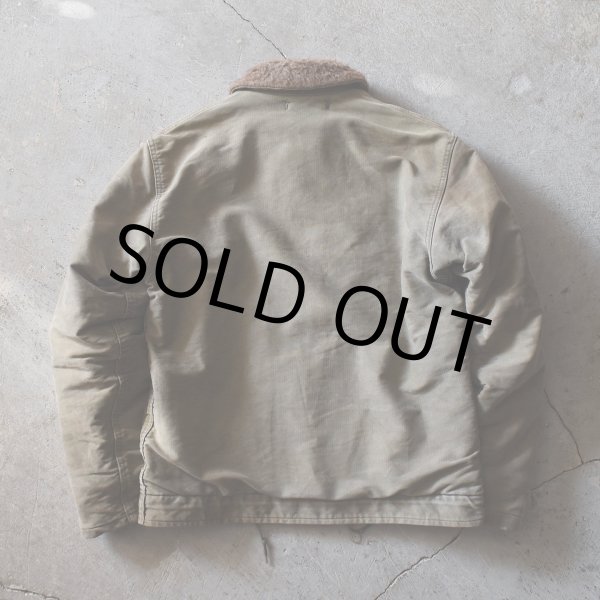 画像2: 1950s US.NAVY N-1デッキジャケット　 表記38  (2)