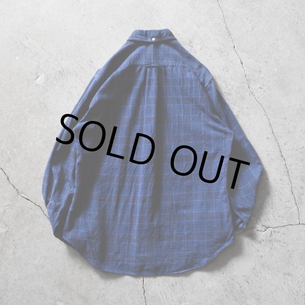 画像2: GITMAN BROS.× J.CREW ネルBDシャツ　 "MADE IN USA"　 表記M  (2)