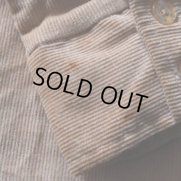 画像8: 1970s KENNINGTON プリントコーデュロイシャツ　 表記L  (8)