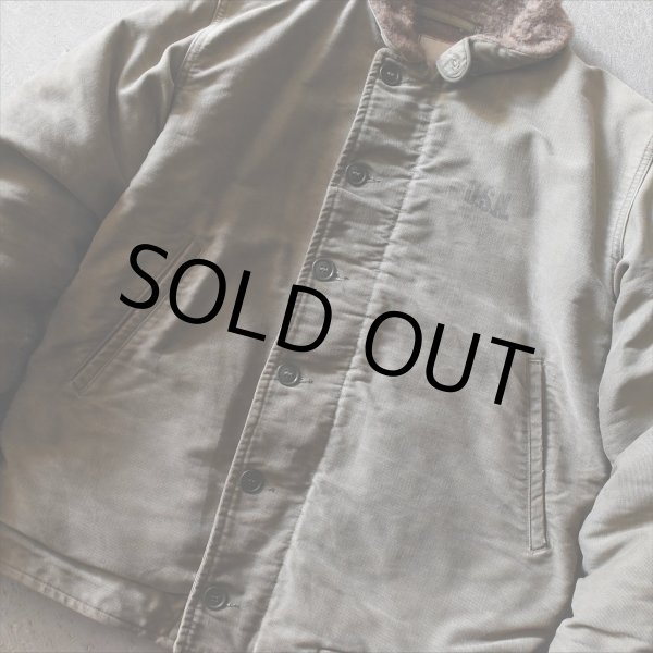 画像5: 1950s US.NAVY N-1デッキジャケット　 表記38  (5)