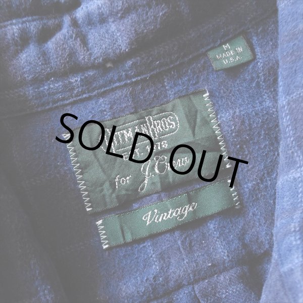 画像3: GITMAN BROS.× J.CREW ネルBDシャツ　 "MADE IN USA"　 表記M  (3)