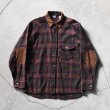 画像1: 1980s Woolrich ウールシャツ　 "MADE IN USA"　 表記L  (1)