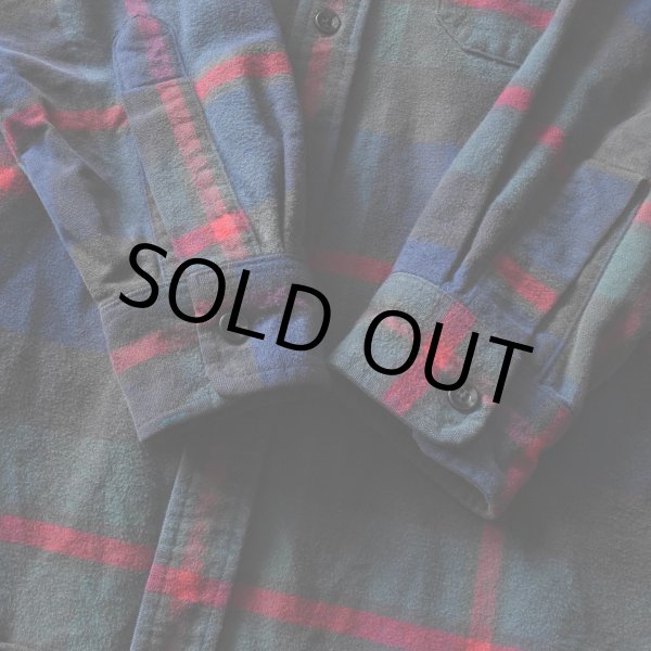 画像8: 1980s L.L.Bean シャモアクロスシャツ　 "MADE IN USA"　 表記L  (8)