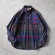 画像1: 1980s L.L.Bean シャモアクロスシャツ　 "MADE IN USA"　 表記L  (1)