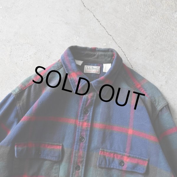 画像4: 1980s L.L.Bean シャモアクロスシャツ　 "MADE IN USA"　 表記L  (4)