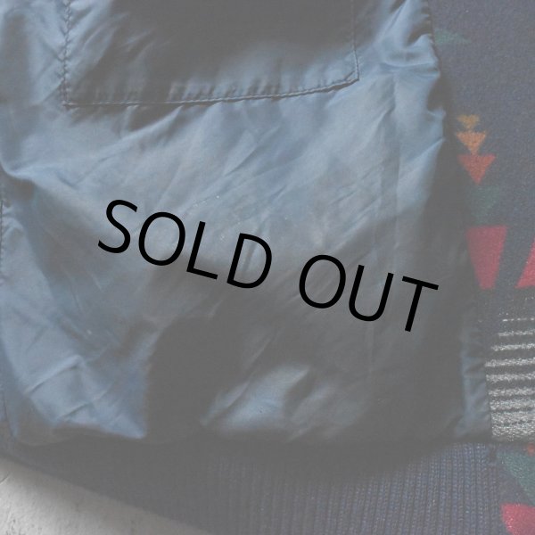 画像19: 1990s PENDLETON ネイティブ柄ウールジャケット　 "MADE IN USA"　 表記L  (19)
