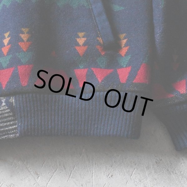 画像12: 1990s PENDLETON ネイティブ柄ウールジャケット　 "MADE IN USA"　 表記L  (12)