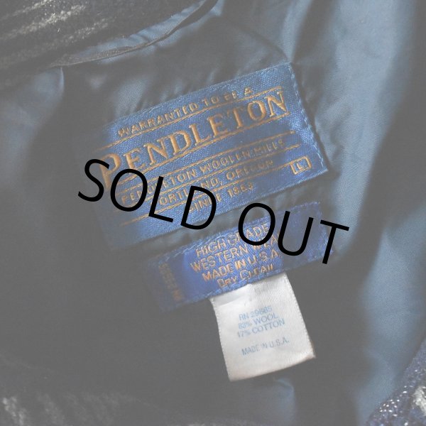 画像3: 1990s PENDLETON ネイティブ柄ウールジャケット　 "MADE IN USA"　 表記L  (3)