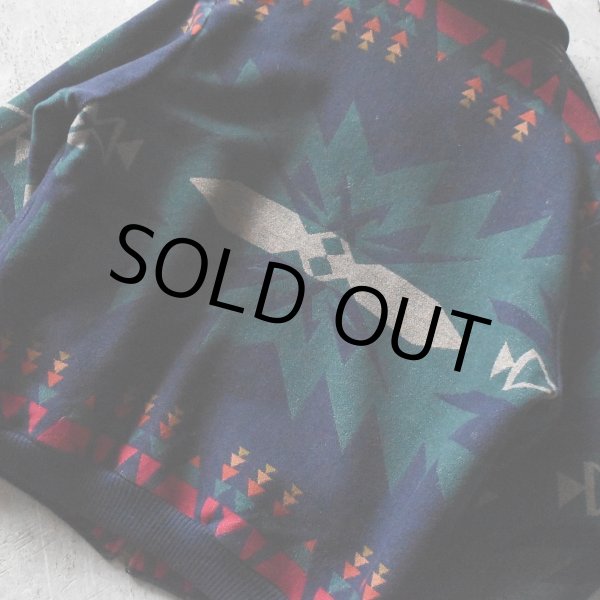 画像14: 1990s PENDLETON ネイティブ柄ウールジャケット　 "MADE IN USA"　 表記L  (14)