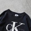 画像3: 1990s CALVIN KLEIN ロゴスウェット　 "MADE IN USA"　 表記L  (3)