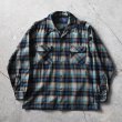 画像1: 1970s PENDLETON ウールシャツ　 "MADE IN USA"　 表記L  (1)