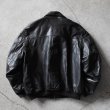 画像2: 1990s L.L.Bean A-2 TYPE レザージャケット　 "MADE IN USA"　 表記L  (2)