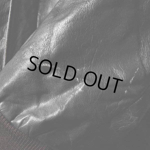 画像15: 1990s L.L.Bean A-2 TYPE レザージャケット　 "MADE IN USA"　 表記L  (15)