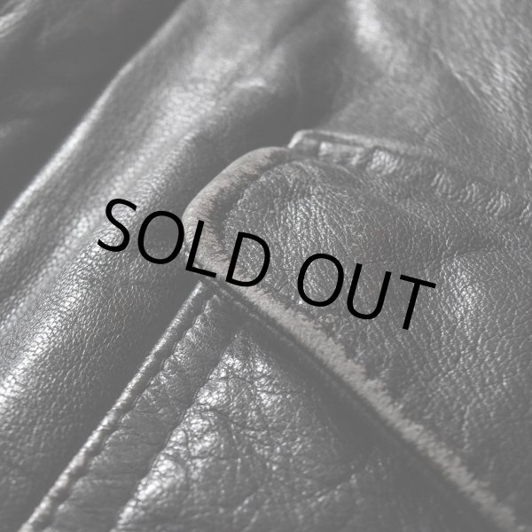 画像12: 1990s L.L.Bean A-2 TYPE レザージャケット　 "MADE IN USA"　 表記L  (12)