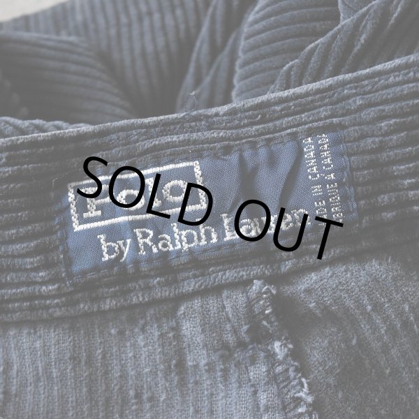 画像4: 1990s Polo by Ralph Lauren 太畝コーデュロイパンツ　 "MADE IN CANADA"　 表記W36  (4)