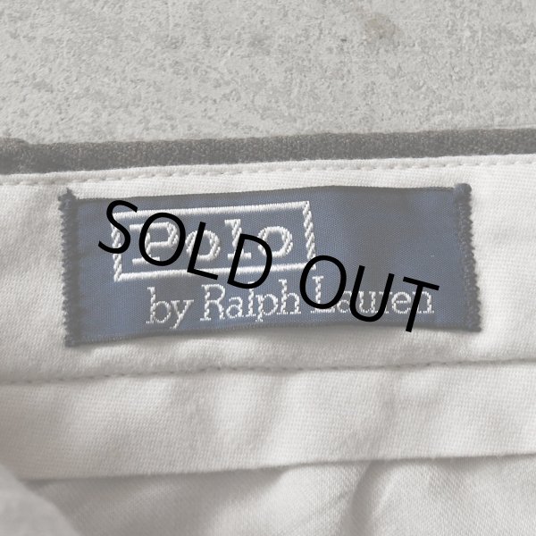 画像3: 1990s Polo by Ralph Lauren コットン2タックパンツ　 表記33×30  (3)