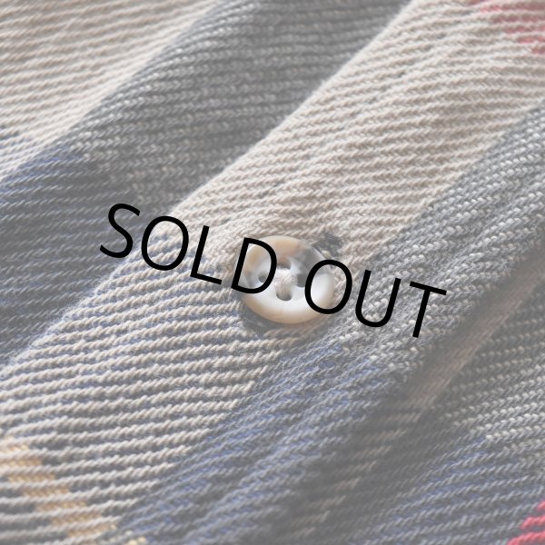 画像6: 1990s ST JOHN'S BAY ヘビーネルシャツ　 "MADE IN USA"　 表記M-TALL  (6)