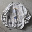 画像2: 1990s ART UNLIMITED アメリカ南北戦争 総柄スウェット　 実寸L  (2)