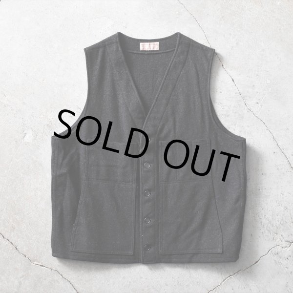 画像1: 1990s FILSON マッキーノウールベスト　 "MADE IN USA"　 実寸L-XL  (1)