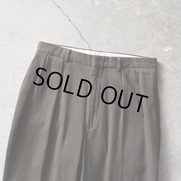 画像4: 1990s Polo by Ralph Lauren コットン2タックパンツ　 表記33×30  (4)