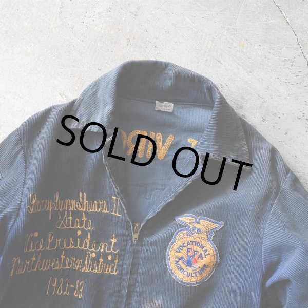 画像3: 1980s FFA コーデュロイジャケット　 "WEST VIRGINIA"　 表記36  (3)