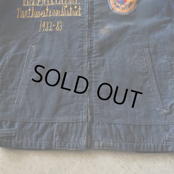 画像10: 1980s FFA コーデュロイジャケット　 "WEST VIRGINIA"　 表記36  (10)