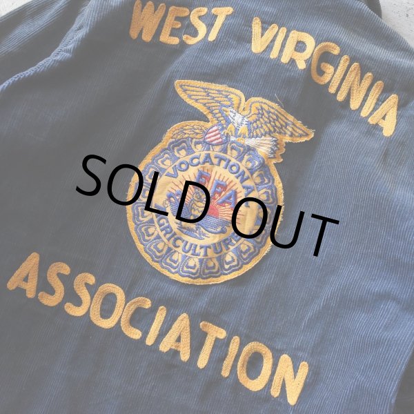 画像20: 1980s FFA コーデュロイジャケット　 "WEST VIRGINIA"　 表記36  (20)
