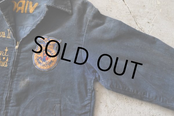 画像9: 1980s FFA コーデュロイジャケット　 "WEST VIRGINIA"　 表記36  (9)