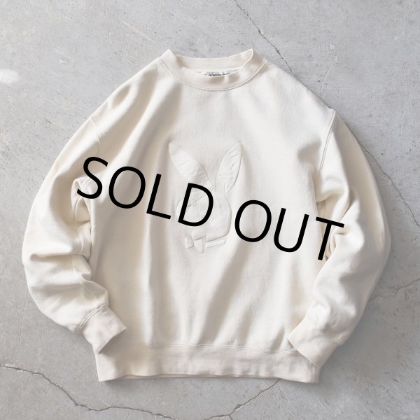 画像1: PLAYBOY バニーロゴ スウェット　 表記S  (1)