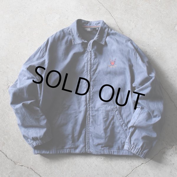 画像1: 1990s Polo by Ralph Lauren チンスト付きコットンジャケット　 "MADE IN USA"　 表記M  (1)