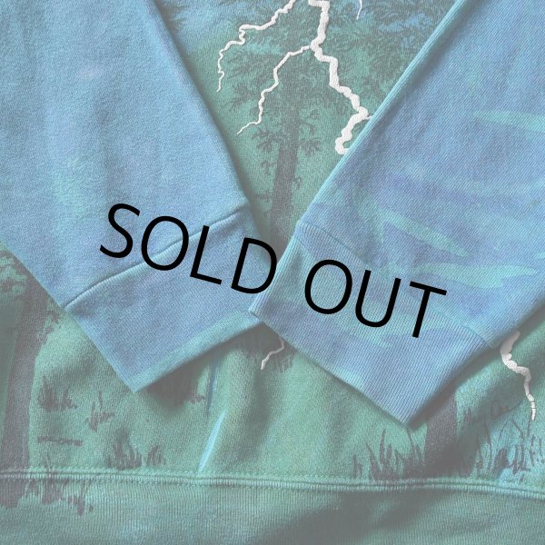 画像8: 1990s LOCAL COLOR 総柄アートスウェット　 "MADE IN USA"　 表記XL  (8)