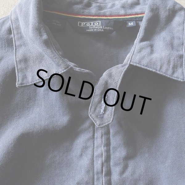 画像6: 1990s Polo by Ralph Lauren チンスト付きコットンジャケット　 "MADE IN USA"　 表記M  (6)