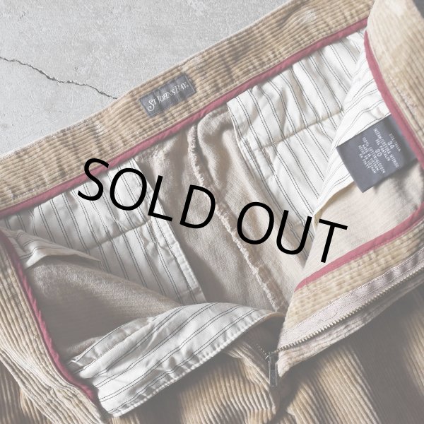 画像3: ST.JOHN'S BAY 太畝コーデュロイパンツ　 表記W34 L30  (3)