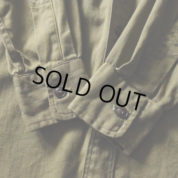 画像9: 1940s BSA BOY SCOUTS マチ付きシャツ　 "チェンジボタン"　 実寸ML  (9)