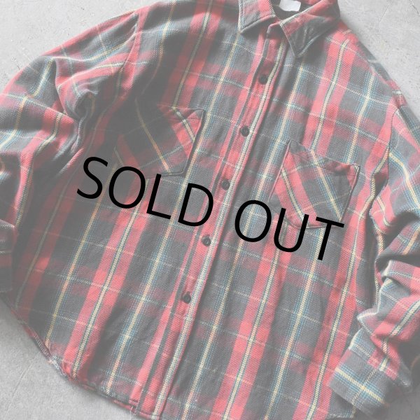 画像5: 1980s ヘビーネルシャツ　 実寸L  (5)