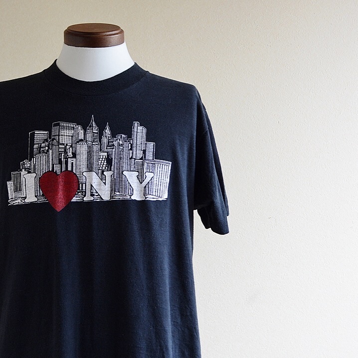  新着!!〝80s I LOVE NY Print T-shirt〟販売開始です。  