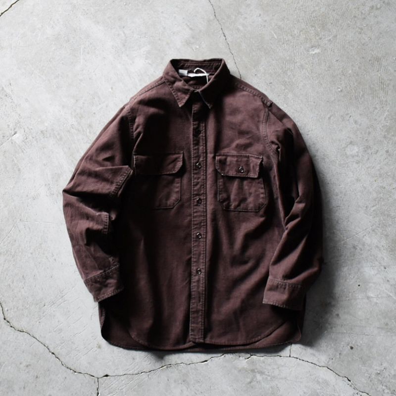  新着!!〝70s Woolrich CHAMOIS CLOTH SHIRT /MADE IN USA〟一般販売開始です。  