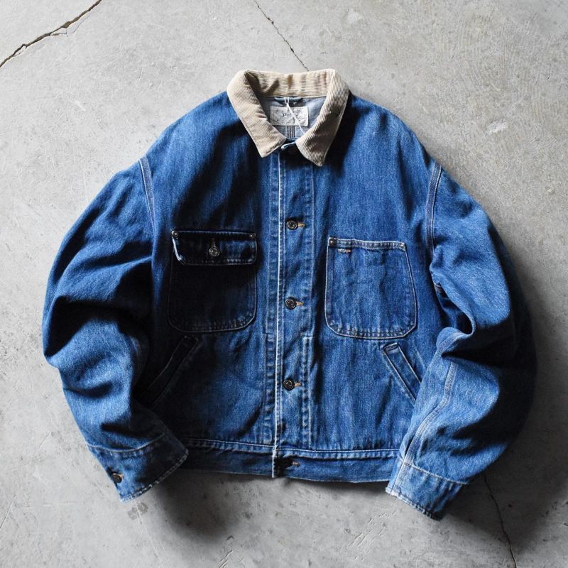 80s vintage polo denim jacketGジャン/デニムジャケット