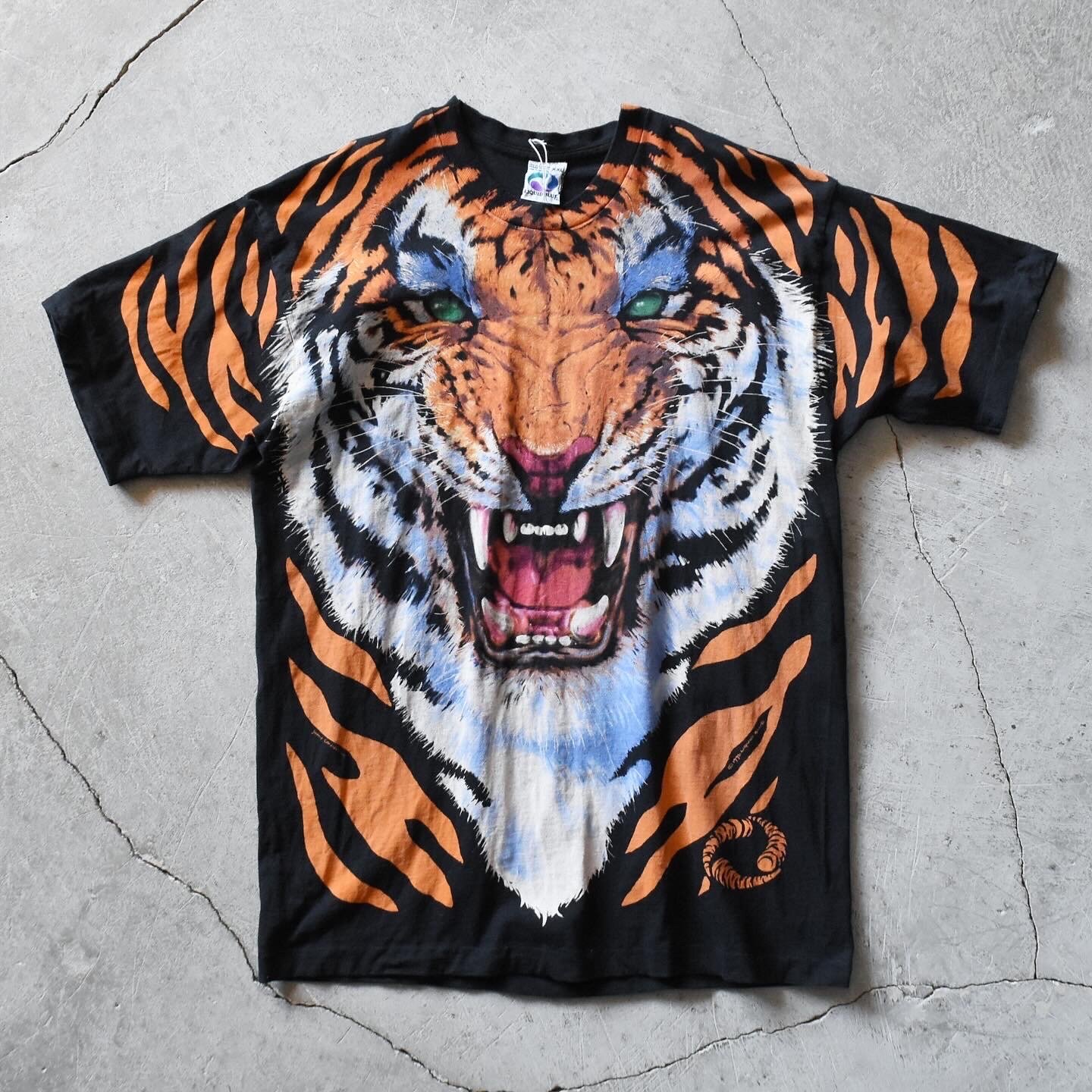  新着!!〝'90s LIQUID BLUE TIGER T-SHIRT /MADE IN USA〟一般販売開始です。 