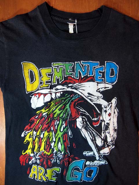 UKサイコビリー大御所!!1980s?DEMENTED ARE GO?Tシャツ - 古着屋