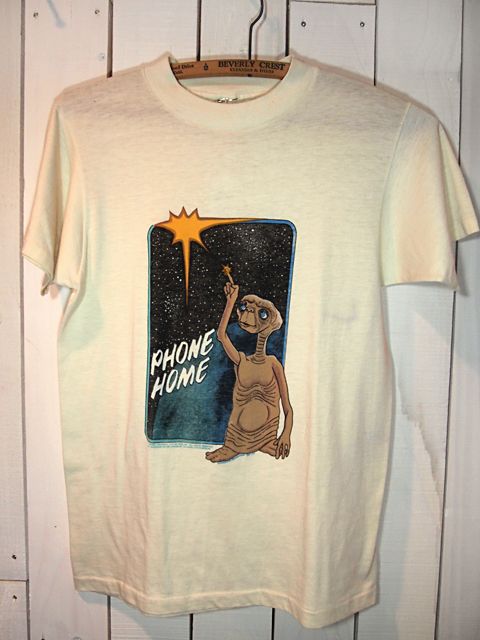 1980s【Hanes】?E.T.?Tシャツ - 古着屋HamburgCafe