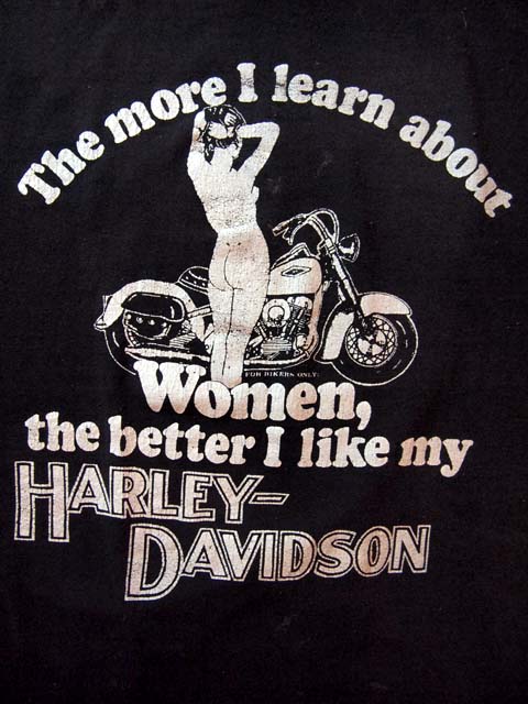 希少カラー 80s OLD HARLEY DAVIDSON Tシャツ L