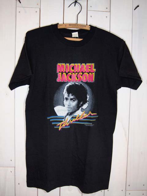 1980s【SCREEN STARS】マイケルジャクソン?スリラー?ロックTシャツ 